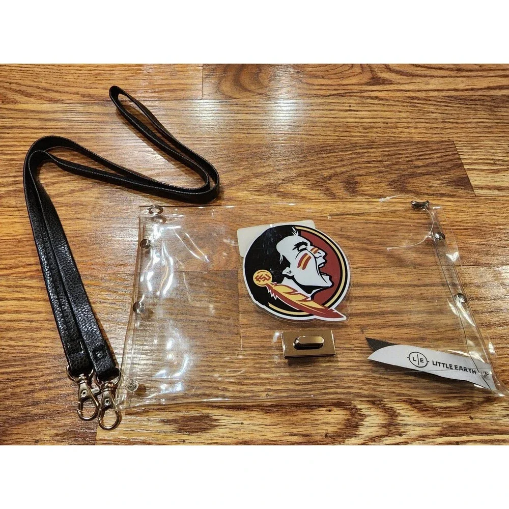 Florida State Seminoles Clear Envelope Purse